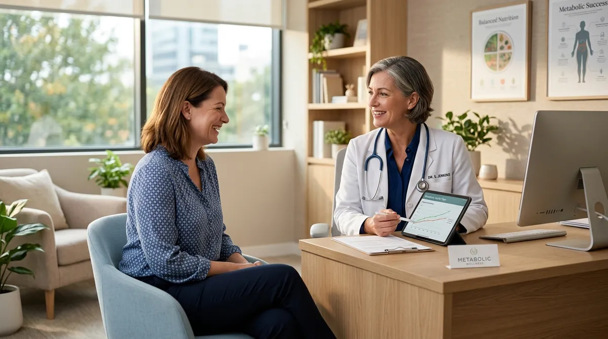 Consulta médica de saúde metabólica na Afinemed